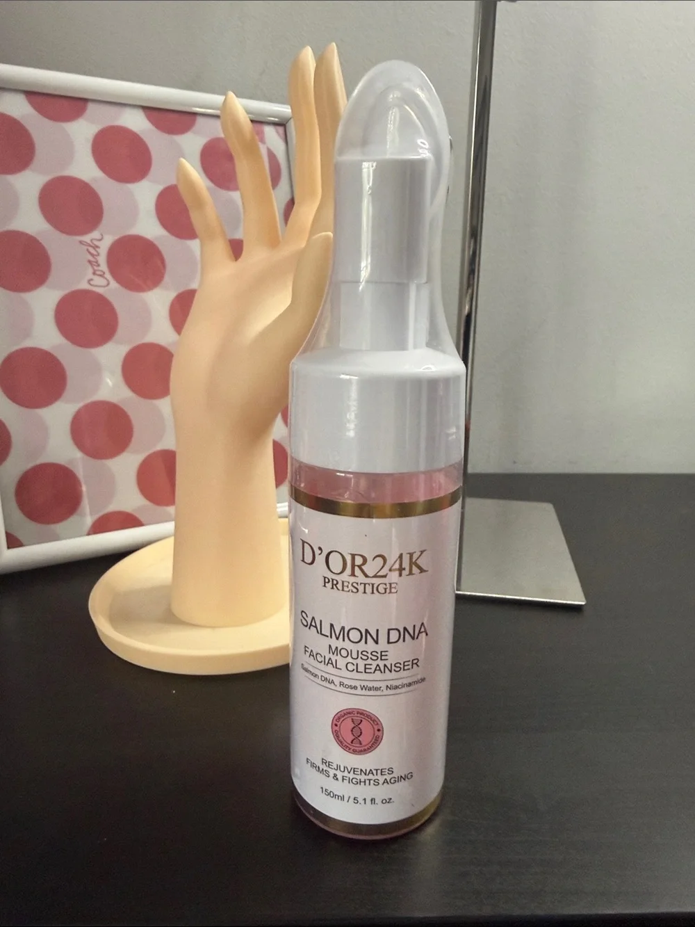 D'OR24K Prestige Salmon DNA Mousse Facial Cleanser NEW